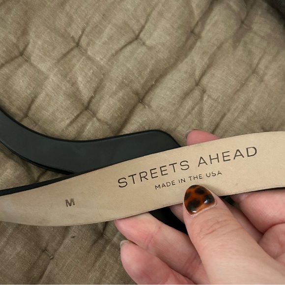 NWT Free People Streets Ahead Mia Chain Heart Western Boho Belt - Picture 10 of 11